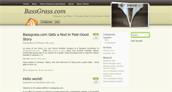 Desktop Screenshot of bassgrass.com